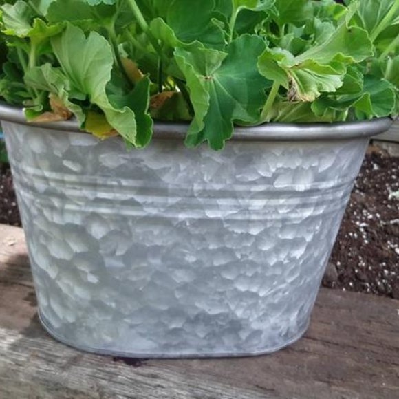 Cow Folk Art Galvanized Tub Home Decor Kid Decor - Picture 7 of 8